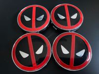 Deadpool Nabendeckel NEU 60 mm schwarz Reifen Felgen Radkappen Rheinland-Pfalz - Oberlahr Vorschau