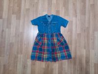 Sommer Kleid Jeans Jeanskleid karierter Rock 122 128 Pankow - Französisch Buchholz Vorschau