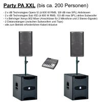 Party PA XXL Musik-Anlage -  DJ Event-Technik mieten / Vermietung Nordrhein-Westfalen - Troisdorf Vorschau
