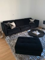 BoConcept Velvet Sofa mit Hocker schwarz - Scandinavian Design Hessen - Sinn Vorschau