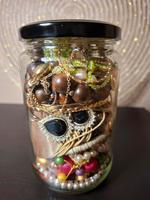 Mystery Schmuck Schmuckglas Modeschmuck Konvolut Jewelry Jar Brandenburg - Beelitz Vorschau