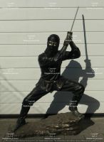 Lebensgross - Ninja - Figur - Skulptur - Gross - Statue Düsseldorf - Pempelfort Vorschau