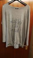 Hübsches Nieten-Spitzen-LA-StretchShirt -Gr.L44/46 Nordrhein-Westfalen - Wiehl Vorschau