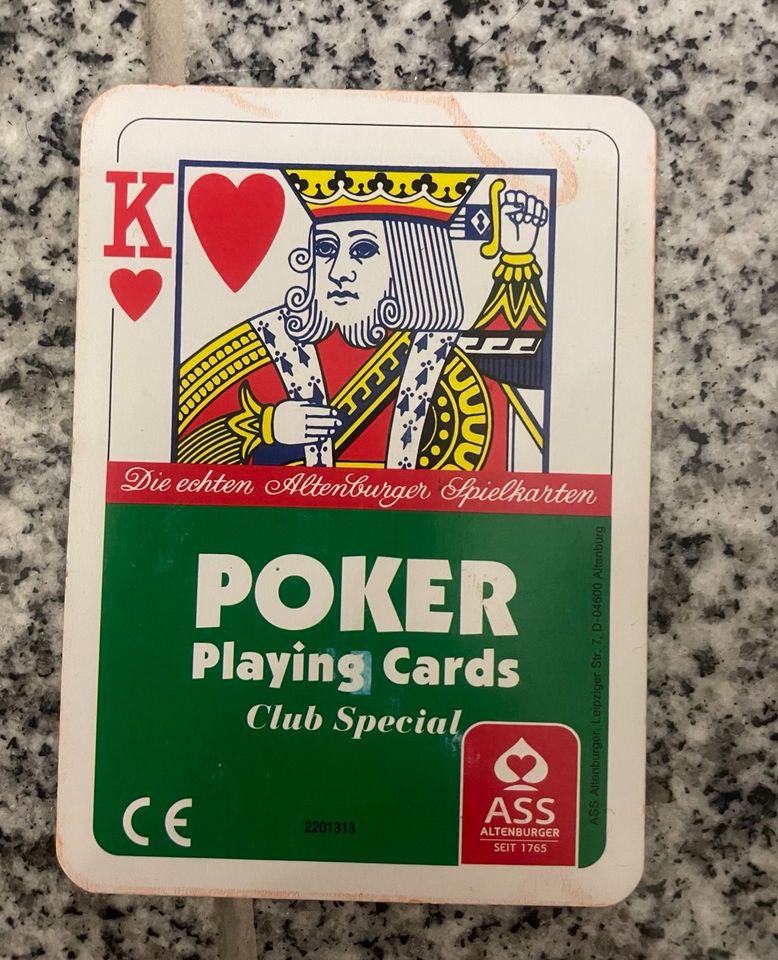 ASS Schwarzer Peter/ Poker Kartenspiel in Dorsten