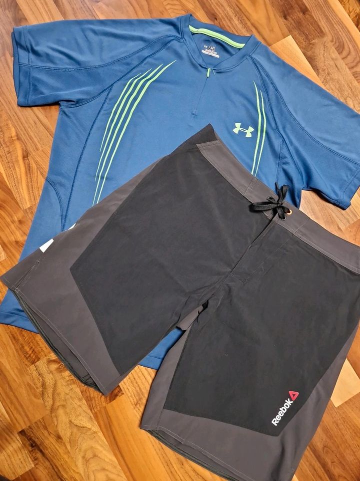 Under Armour Shirt Reebok Speedwick USA Shorts Training in Regensburg