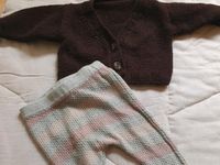 Strickjacke (diy) und Strickhose (Mango) 68 Köln - Zollstock Vorschau