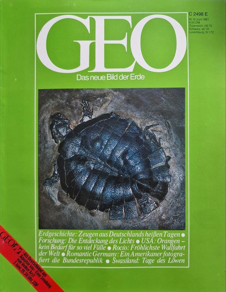 Magazin GEO  Jahr 1981 / Dez sind 2 Ausgaben Hefte / Bücher in Berlin