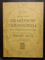 Praktische Violinschule Ernst Heim 1891 Nordrhein-Westfalen - Herscheid Vorschau