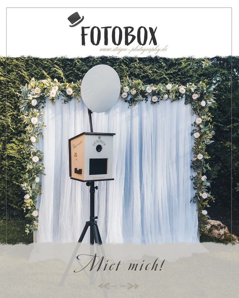 Fotobox – Photobooth für deine Hochzeit / Event zu vermieten in Beilngries