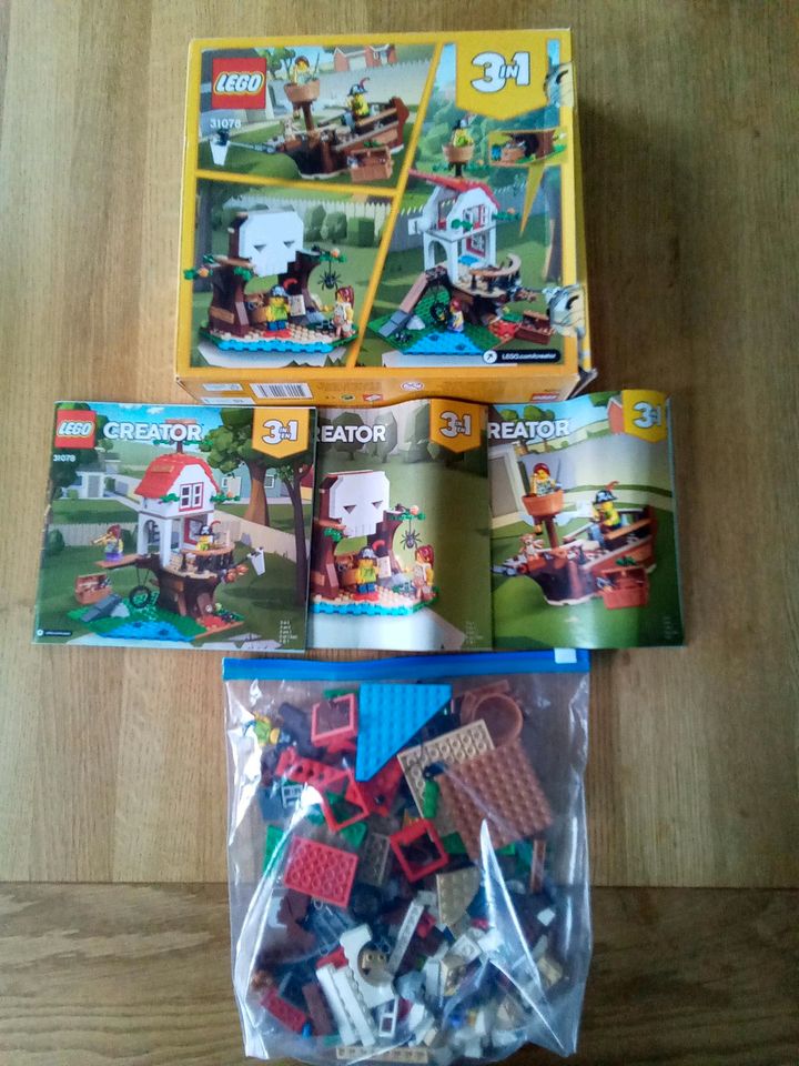 Lego Set  Creator 3in1 Baumhausschätze, vollständig, in OVP in Mühlheim am Main