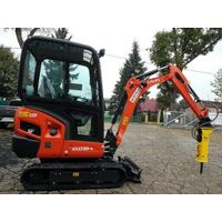 Bagger mit Hydraulikhammer zu vermieten, Kubota, Specht, Bayern - Abensberg Vorschau