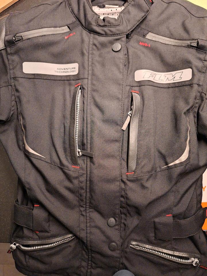 FLM Motorradjacke Motorrad Jacke Damen Reise Textiljacke XS in Nieder-Olm