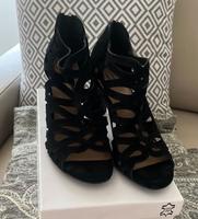 Peeptoes Leder Sandaletten Schuhe 41 5 Th Avenue Osnabrück - Hasbergen Vorschau