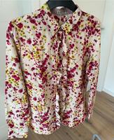 Comma Bluse Gr40 Hemd beige florales Muster Baumwolle Berlin - Steglitz Vorschau