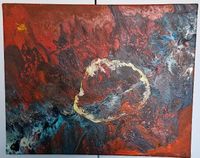 Acryl Bild: Universum  Acryl auf Leinwand 40x50 Bremen - Huchting Vorschau