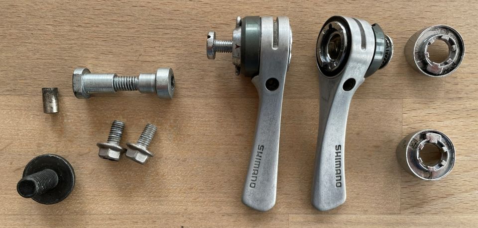 Vintage Shimano Rennrad-Teile, Schaltung, Umwerfer, Bremsen etc. in Penzberg