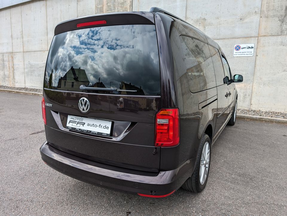 Volkswagen Caddy Maxi 7 Sitzer 1.4 TSI Benzin DSG Automatik in Lengefeld