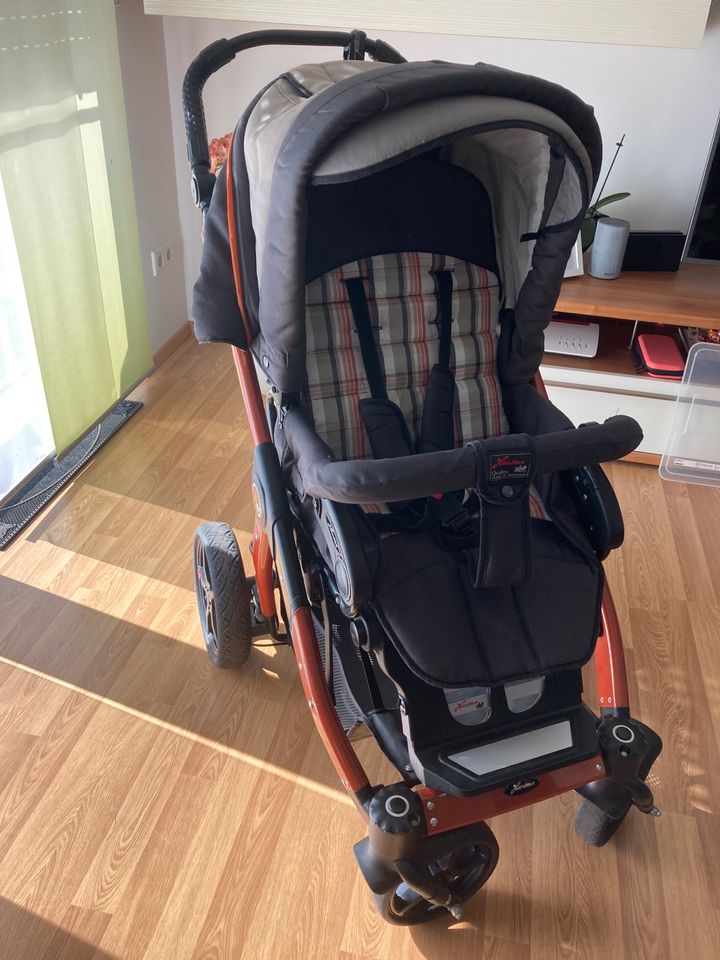 Hartan Racer GT Kinderwagen + Komplettaustattung + Zubehör in Altdorf bei Nürnberg