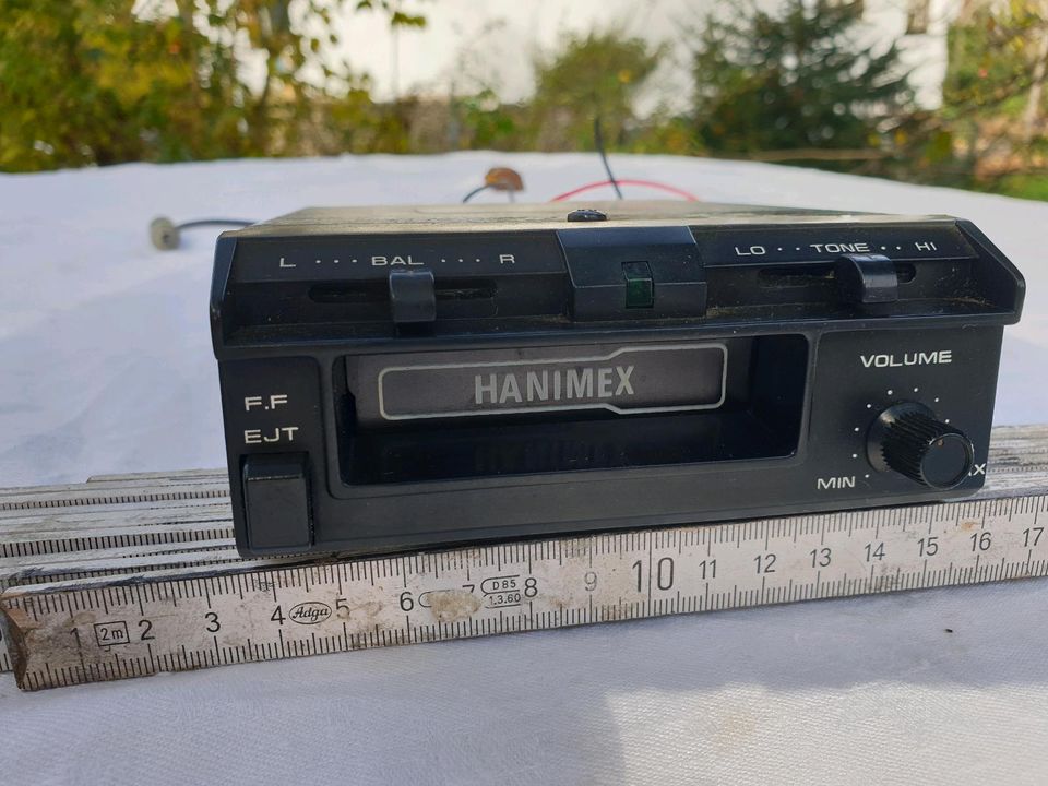 Cassette mit Verstärker, Hanimex, Oltimer in Geisenfeld