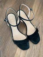 Inkl. Versand - Damen Sandalen UNISA Soro Ks - Schwarz Leder 39 Nordrhein-Westfalen - Euskirchen Vorschau