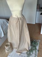 H&M Rock lang Maxirock beige Gr.S Hessen - Borken Vorschau