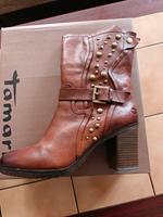 Tamaris Halbstiefel Leder Gr. 39 Hessen - Mücke Vorschau