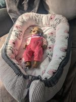 Babynestchen, Kokon Handmade neu mit rosa Elefanten Berlin - Treptow Vorschau