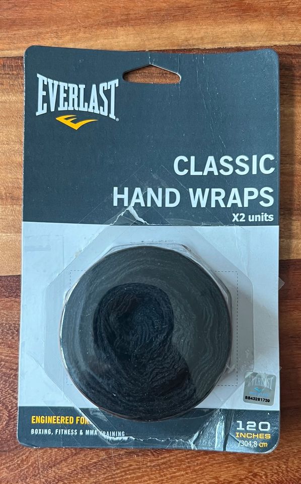 2x EVERLAST Bandagen Boxen 120“ NEU 300cm schwarz in Köln