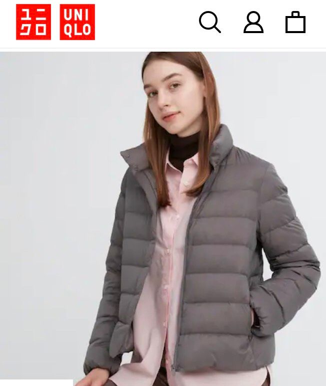 NEU UNIQLO Ultra light down Daunenjacke grau Damen S in Neuss