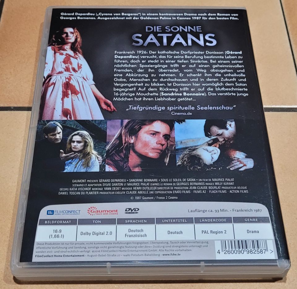 Die Sonne Satans auf DVD Wie neu in Amerang