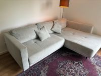 Schlafcouch/-sofa |Cord-Stoff | L-Form | Blau/Grau München - Laim Vorschau