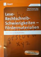 Lese-Rechtschreib-Schwierigkeiten - Fördermaterialien Bayern - Reichertshausen Vorschau