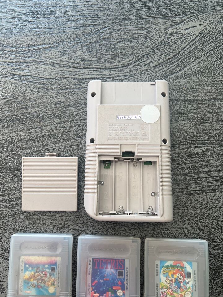 Nintendo Game Boy Classic mit 3 Spiele in Alsdorf