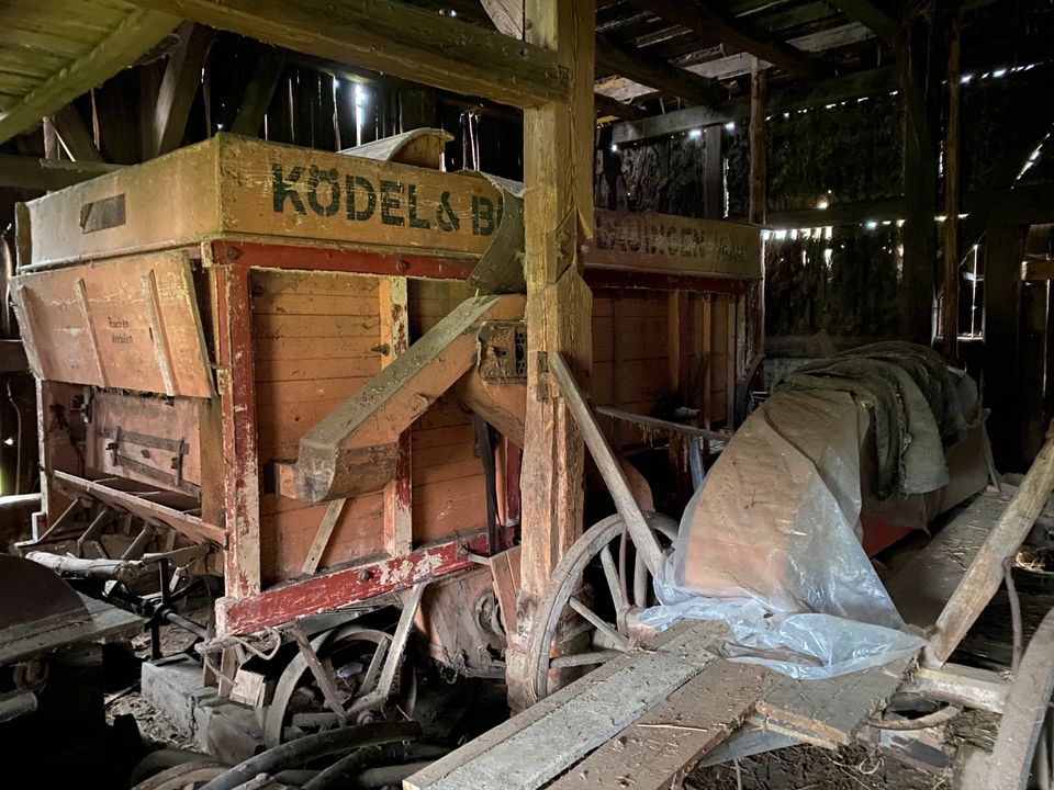 Historische Dreschmaschine zu verkaufen in Lohsa