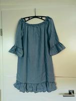 Jeansblaues Kleid von Only | Gr. 34 Bayern - Buttenwiesen Vorschau