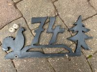 Schiild Hausnummer 74 Metall mit Vogelmotiv Rheinland-Pfalz - Mainz Vorschau