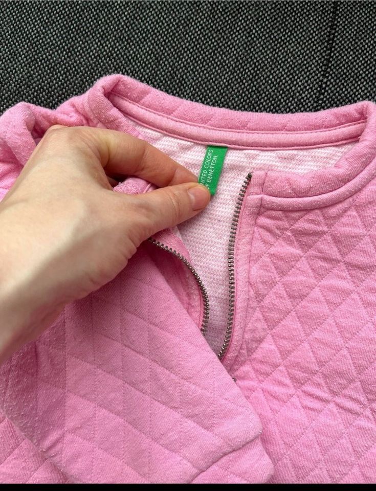 Pinke Bomber Jacke - Sweater, United colors of Benetton, 74 in Berlin