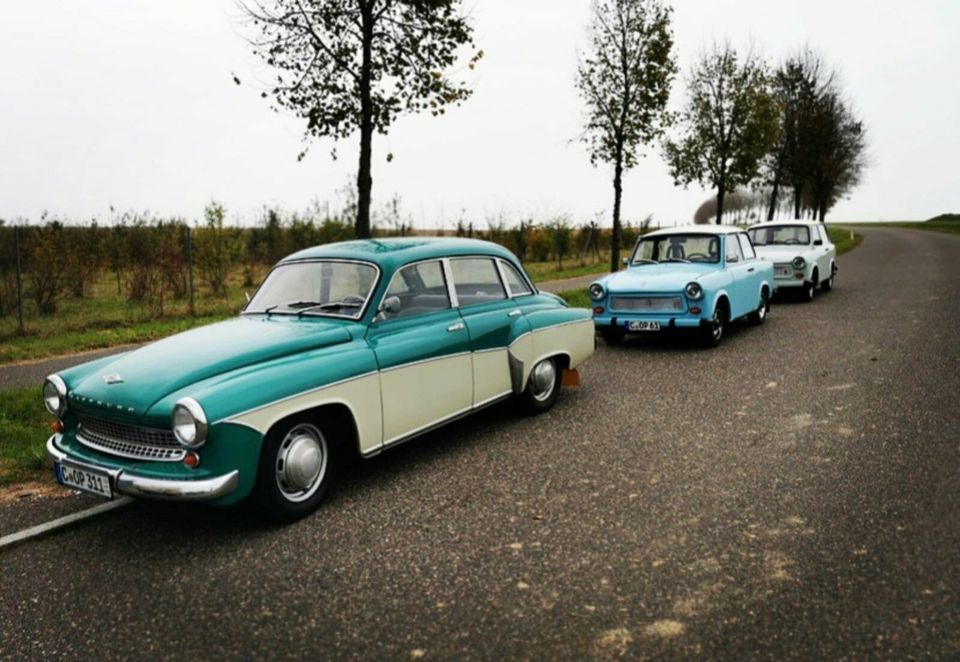 Trabant und Wartburg mieten in Chemnitz - Geschenkidee Gutschein in Chemnitz