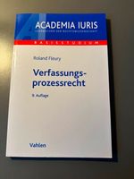 Roland Fleury - Verfassungsprozessrecht - 9. Auflage Innenstadt - Köln Altstadt Vorschau