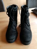 Schwarze Stiefelette von Bench Neuwertig Gr.40 Niedersachsen - Dahlum Vorschau