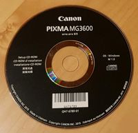 Canon Pixma MG 3600 Setup CD ROM Rheinland-Pfalz - Bernkastel-Kues Vorschau