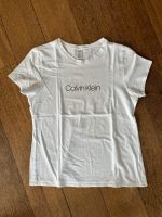 Calvin Klein Damen T-Shirt Gr. L weiß Bayern - Weidenberg Vorschau