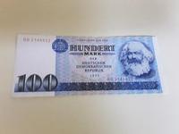 Alter Geldschein DDR 100 Mark  1975    BB Sachsen - Schneeberg Vorschau