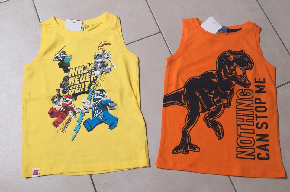 Sommerpaket/T Shirts Gr 98/104. Paw, ninjago, Dragon mario in Unterneukirchen