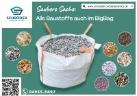 Sand & Kies im BigBag (Füllsand, Mutterboden, Schotter, Hackschnitzel & Zierkies) [Big Bag ; Pflastersand ; Zierkies ; Rindenmulch ; Brechsand ; Mineralgemisch ; Sand ; Kies; Schüttgüt] Niedersachsen - Westoverledingen Vorschau