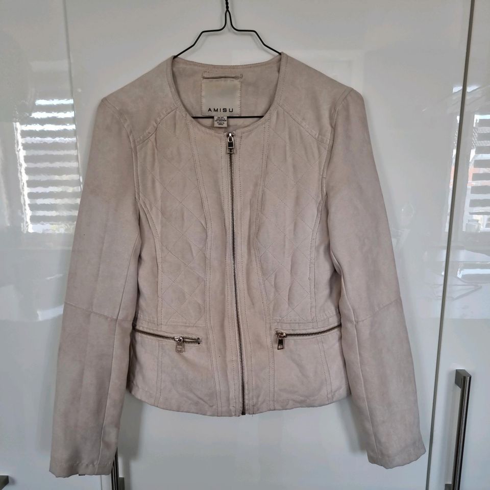 Damen Jacke XS Gr.34 hellbeige in Überherrn