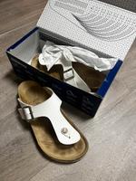 Birkenstock Weiß Schmal Gizeh 41 Niedersachsen - Hildesheim Vorschau
