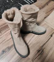 Winterstiefel, Winterboots, beige, gefüttert, Gr.39 Bayern - Kulmbach Vorschau