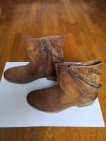 MJUS Stiefeletten Sommer Leder 38, Used Optik braun country style Baden-Württemberg - Tübingen Vorschau