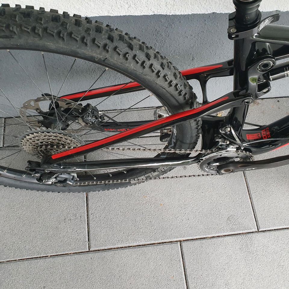 Simplon cirex 120 xtfully  mtb Mountainbike gr m 120 bj 18 carbon in Ettlingen